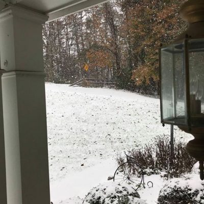 OK, there’s no denying that winter is upon us. My clues this time are…